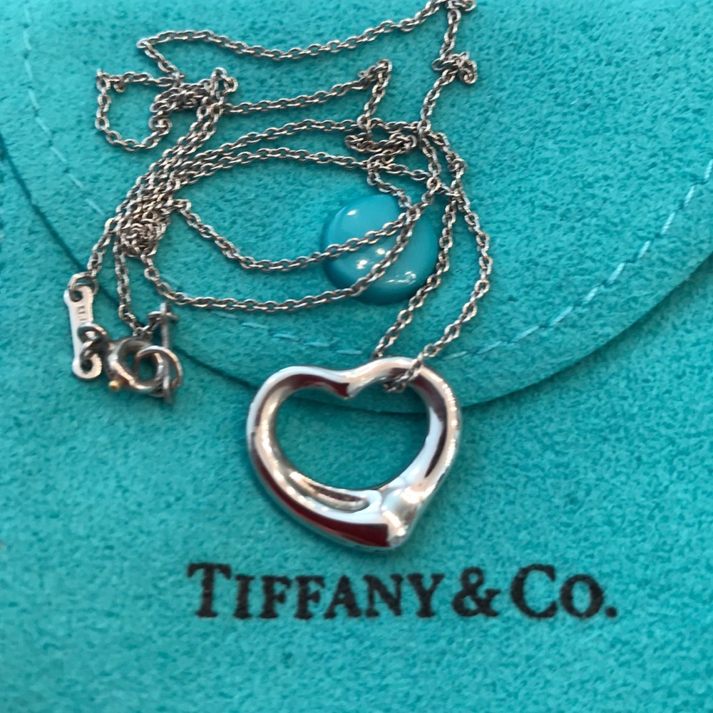 Tiffany & Co. Elsa Peretti Open Heart Pendant